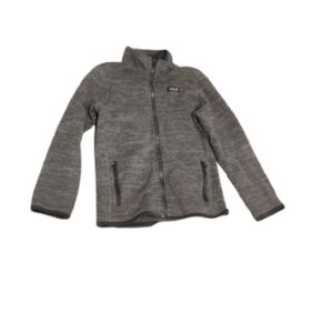 Patagonia Boys Better Sweater Full Zip Fleece Jacket Sz L 12
